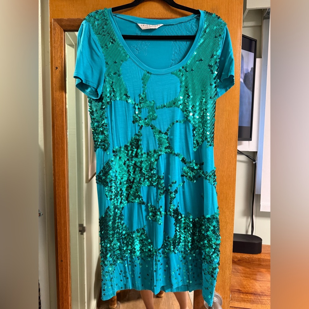 Trina Turk Vibrant Teal Top
